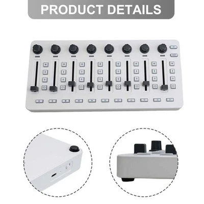 Portable Wireless MIDI Controller Mixing Console with BT and USB Connectivity - Bild 1 von 4