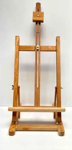 Mesa de madera ajustable caballete de viaje marco en H pintura bordado estudio nuevo - Imagen 1 de 13