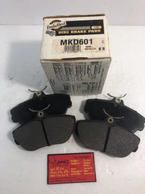 Pastilla de freno de disco-Pastilla de freno delantera premium Friction Master MKD601 Foto 1 de 4