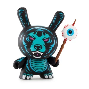 Death Adder Mishka Series 3 pulgadas Dunny 2016 Kidrobot Мишка Logotipo Art 2/20 - Imagen 1 de 14