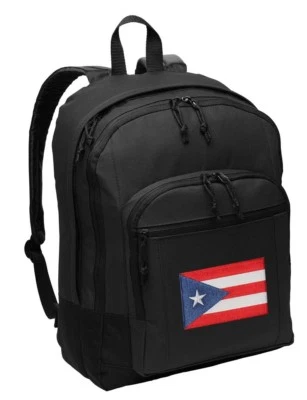 Mochila Bandera Puerto Rico MEJORES Mochilas Puerto Rico ESTILO CLÁSICO Foto 1 de 4