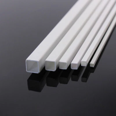 ABS02 36pcs Styrene ABS Square Tube Square Pipe Sections 500mm Architectural - Image 1 of 4