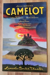 CAMELOT Broadway Musical Window Card Poster - Picture 1 of 4