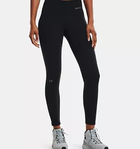 Under Armour #1343325 Women'sColdGear Base 2.0 Baselayer Leggings, Black, Size L - Picture 1 of 9