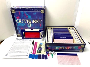 Complete ! Outburst II 2 Board Game Guess Clue Question Answer Q&A Trivia Party - Picture 1 of 6