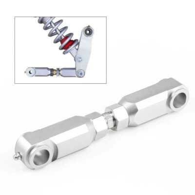 For Yamaha Raptor 700 350 660 700R ATV Rear Lowering Kit Adjustable Set Silver - Image 1 of 4