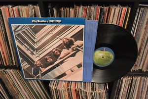 The Beatles 2XL 1967-1970 Rare Apple 1973 US Orig Gatefold Cover EX Vinyl NM - Picture 1 of 2