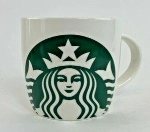 2017 Starbucks Green Mermaid Siren Logo 14oz Coffee Mug Cup - Picture 1 of 6