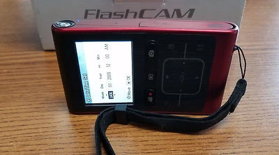 Samsung Flashcam HMX-U10 High Definition Camcorder - RED - EXCELLENT USED - Image 1 of 4