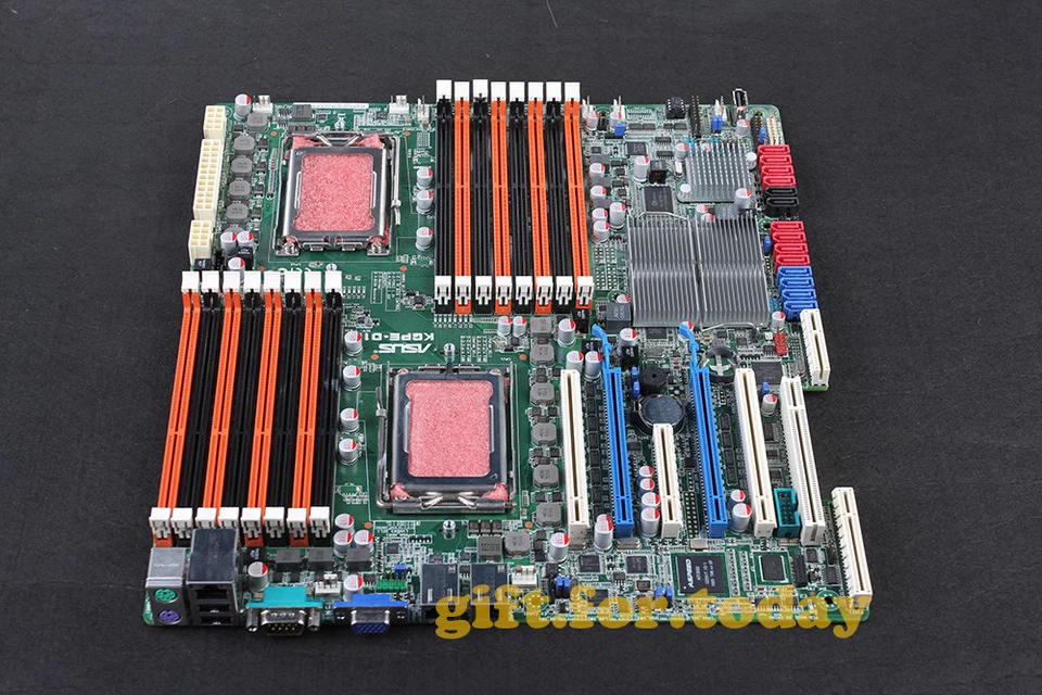 ASUS KGPE-D16 Socket G34 AMD SR5690 DDR3 ECC Servers Workstations Motherboard - Image 1 of 4