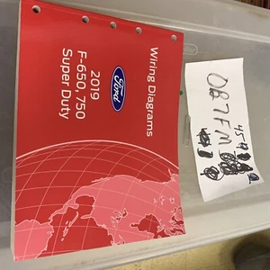 2019 FORD F650 F-650 F-750 Electrical Wiring Diagrams Diagram Manual NOS - Picture 1 of 9