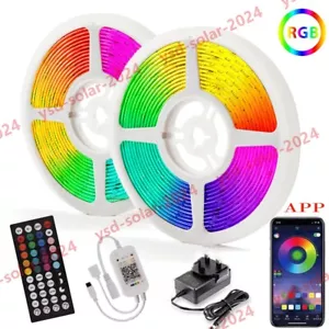 5-30M LED Strip 5050 RGB Lights Colour Changing Tape Cabinet Kitchen Lighting UK - Picture 1 of 31