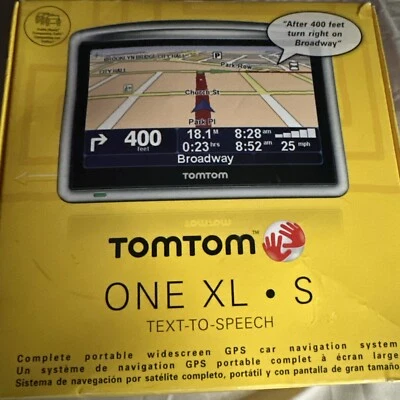 TomTom One XL S GPS Text To Speech Navigation System - Image 1 of 4