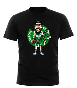Camiseta Jason Tatum Celtics diseño dibujos animados - Imagen 1 de 1