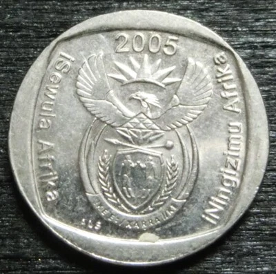 Süd Afrika  1  Rand  2005  Springbock - Bild 1 von 2