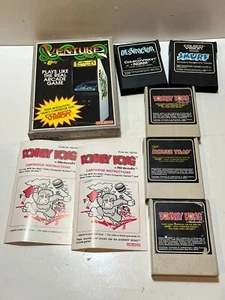 Desctrutor, Venture in box, Smurf, Donkey Kong, Mouse Trap, 6 Colecovision games - Picture 1 of 13