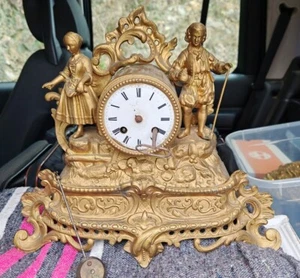 Pendule ou Garniture de Cheminée art nouveau - Foto 1 di 1
