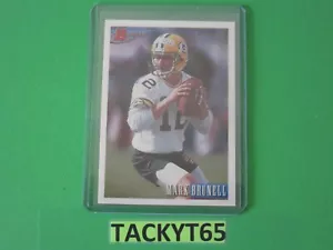 MARK BRUNELL RC (PACKERS) 1993 BOWMAN NUMBER 166 NRMT-MT - Bild 1 von 2
