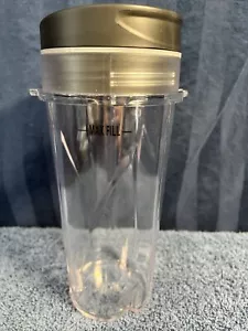 Ninja Blender BL660W Replacement 16-Ounce Single Serve Cups with Lid S3-3 - Picture 1 of 7