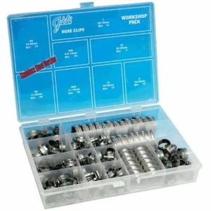 worm drive hose clips Jubilee® Stainless Steel Workshop Pack - Picture 1 of 2