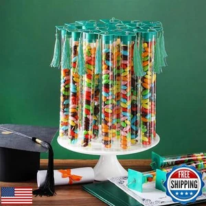 Briwooody 24 Pcs Graduation Gumball Tubes Class of 2025 Graduation Party Favo - Picture 1 of 5