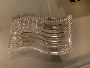 Pisapapeles Waterford con forma de bandera americana de cristal ¡EE. UU.! - Imagen 1 de 5