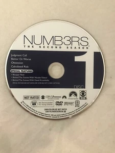 Numbers: The  Second Season DVD DISC 1 Only Replacement Disc - Picture 1 of 1