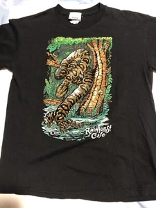 Kids Graphic T Shirt Rain Forest Cafe Shirt Short Sleeve youth  Sz L - Picture 1 of 8
