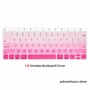 Multicolor Silicone Keyboard Cover For Macbook M3 M4 Air 13" A3240/Air 15" A3241 - Picture 1 of 41