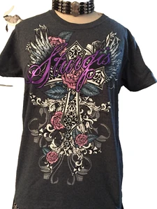 NEW STURGIS Ladies Bike Week 2014 T Shirt Women's Size Medium - Picture 1 of 12