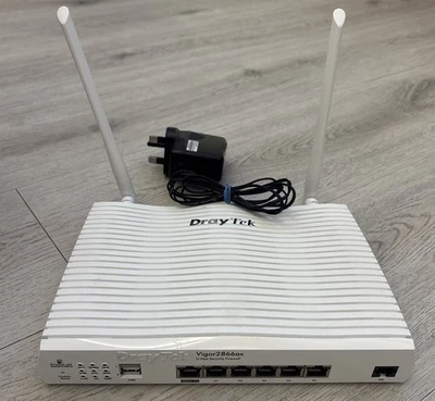 DrayTek Vigor2866ax VDSL G Fast Security Router - Image 1 of 2