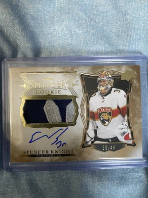 2021-22 Spencer Knight Splendor Rookie 39/49 SP-SK - Image 1 of 2