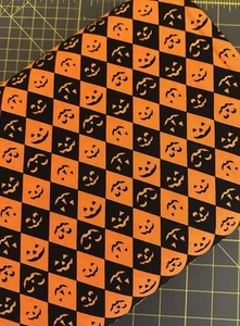 COSTUMES & COBWEBS BY FREESPIRIT HALLOWEEN ARGYLE JACK OF DIAMONDS FABRIC HY - Picture 1 of 5