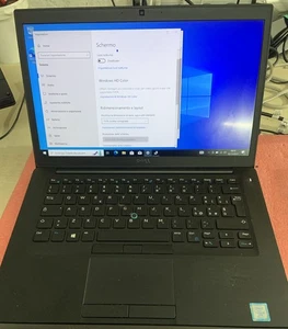 DELL 7480 14” I5 7300U 2,60GHZ 8GB 256GB  SSD - Foto 1 di 3