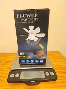 16inch-Super Quite- Socket Ceiling Fan+Light+Remote-Screw In And Done! - Picture 1 of 2