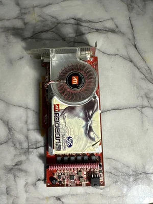 ATI Radeon X1800XT Video Graphics Card 256MB GDDR3 PCIe PCI-Express Dual DVI - Image 1 of 4