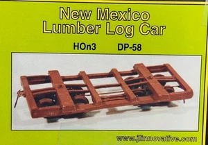 HOn3 Durango Press New Mexico Lumber Co. Log Car Kit NIB! HO6712 - Picture 1 of 7