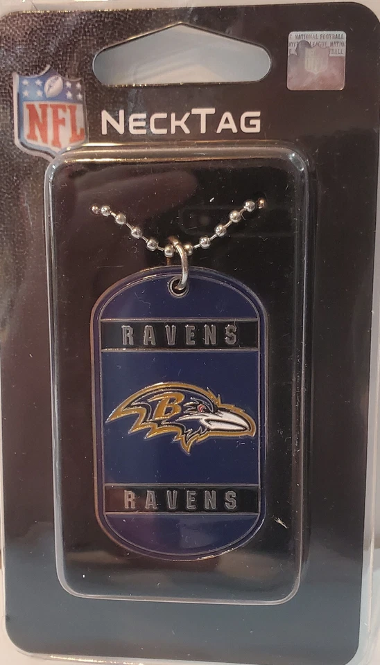 Baltimore Ravens Dog Tag Necklace - NFL - Image 1 of 1