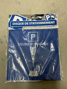 Disque de Stationnement Zone Bleu Parking Voiture Auto Camion Qualité 15 cm Neuf - Photo 1/2