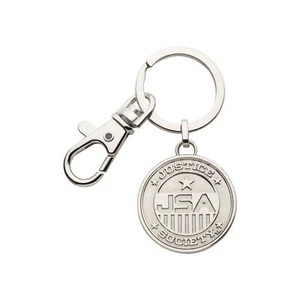 Official DC Comics BLACK ADAM JSA Justice Society Of America Logo Keychain - 3cm - Picture 1 of 6