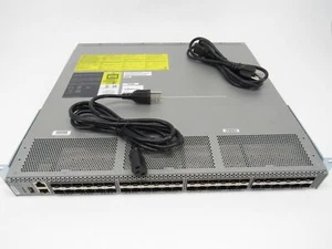 Cisco DS-C9148S-K9 v01 MDS 9124S 48x Port 16G SFP FC Switch 2x AC Power Supply's - Picture 1 of 11