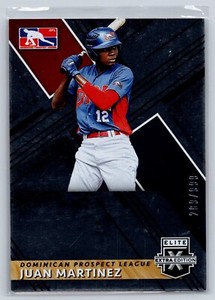 2019 Panini Elite Extra Edition /999 #206 Juan Martinez NM