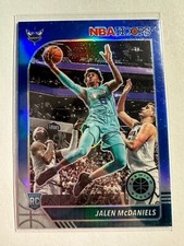 K81,076 - 2019-20 Hoops Premium Stock Prizms Blue #246 Jalen McDaniels