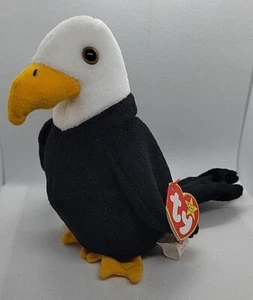 Ty Beanie Baby Babies 1996 retirado - Baldy The Eagle - 008421040742 #4074 - Imagen 1 de 5