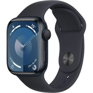 Apple Watch Series 9 45mm (GPS) Aluminiowy czarny czarny pasek sportowy - dobry - Zdjęcie 1 z 3