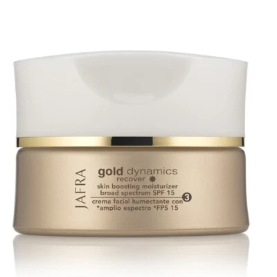 Jafra Gold Dynamics Recover Skin Boosting Moisturizer Broad Spectrum SPF 15 New  - Image 1 of 2