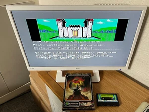 Kaseta zamku Commodore 64 Sorcerer of Claymorgue -👽👾Pomysł na prezent retro👾👽 - Zdjęcie 1 z 24
