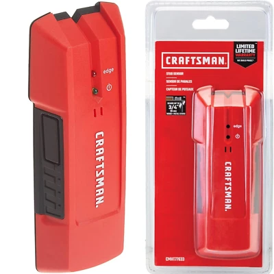 Escáner de pared buscador de pernos tiene la detección de bordes para localizar bordes de pernos madera metal Foto 1 de 4