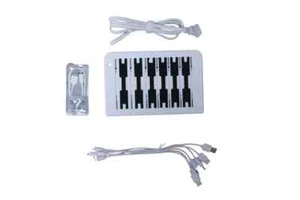 Hercules Tuff 6-Port Charging Station for Multiple Devices (Silver) b926 - Picture 1 of 4