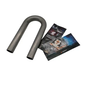 Tubo de escape universal de acero inoxidable Mishimoto MMICP-SS-151 1,5" 180° - Imagen 1 de 9
